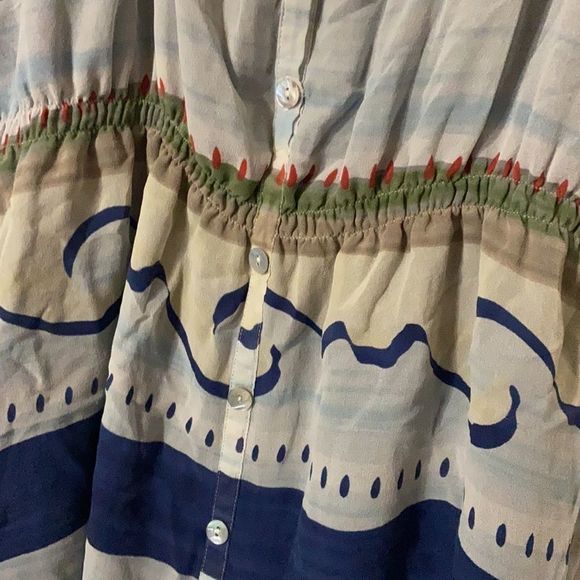 Quiksilver Multicolor Button Up Tank - Picture 2 of 5